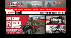 Desktop Screenshot of hondaofchattanoogatn.com